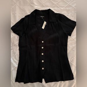 NWT Madewell button top